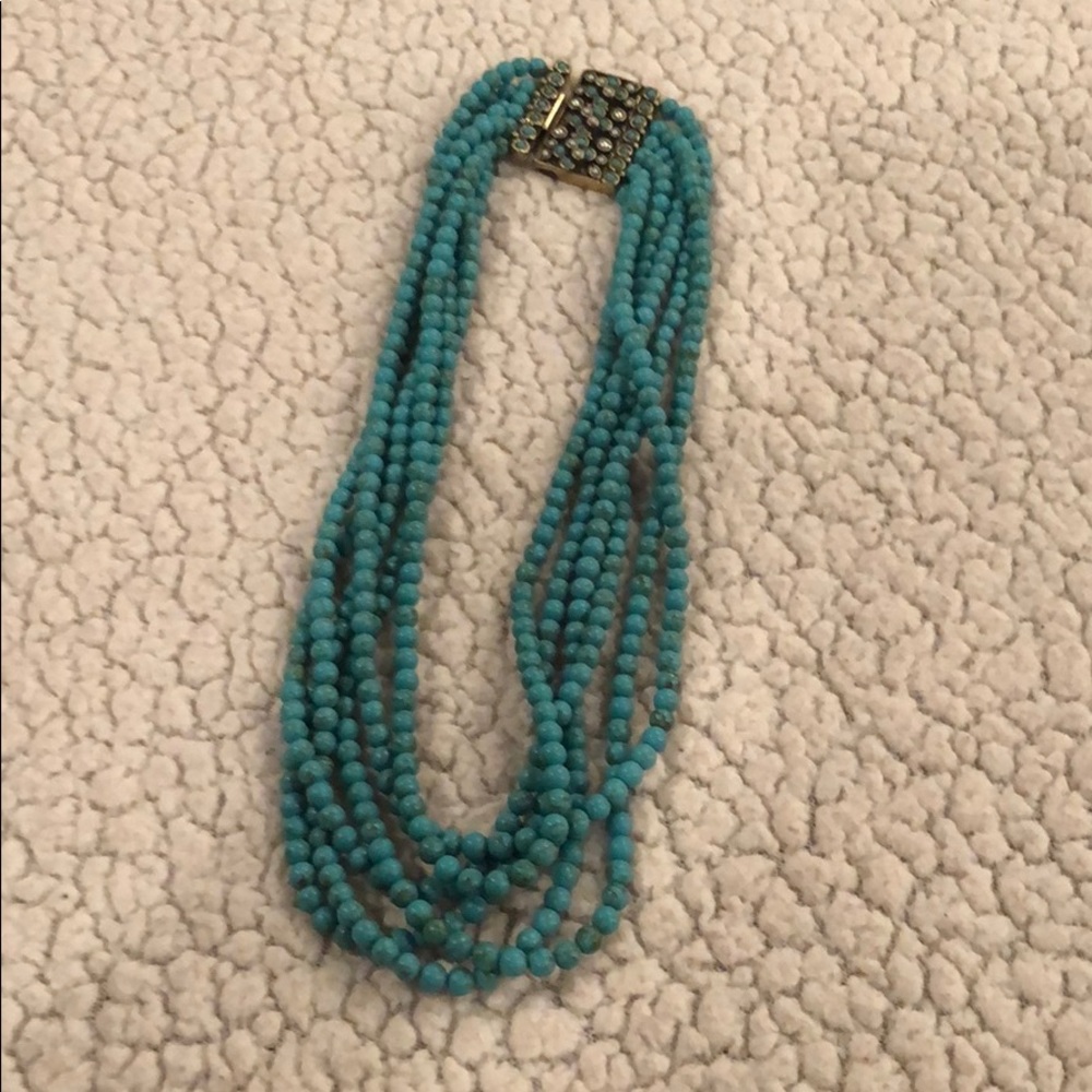 Turquoise Bibb Necklace